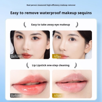 bodybuilding and creative research eye and lip makeup remover+eyelash primer + multi-functional lip liner matte liquid lipstick pencil+sponge head waterproof non-smudge long-lasting eyeliner liquid pen+ound makeup remover pad + matte natural eye concealer