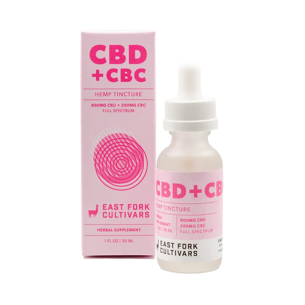 East Fork CBC Tincture • 800MG CBD + 200MG CBC