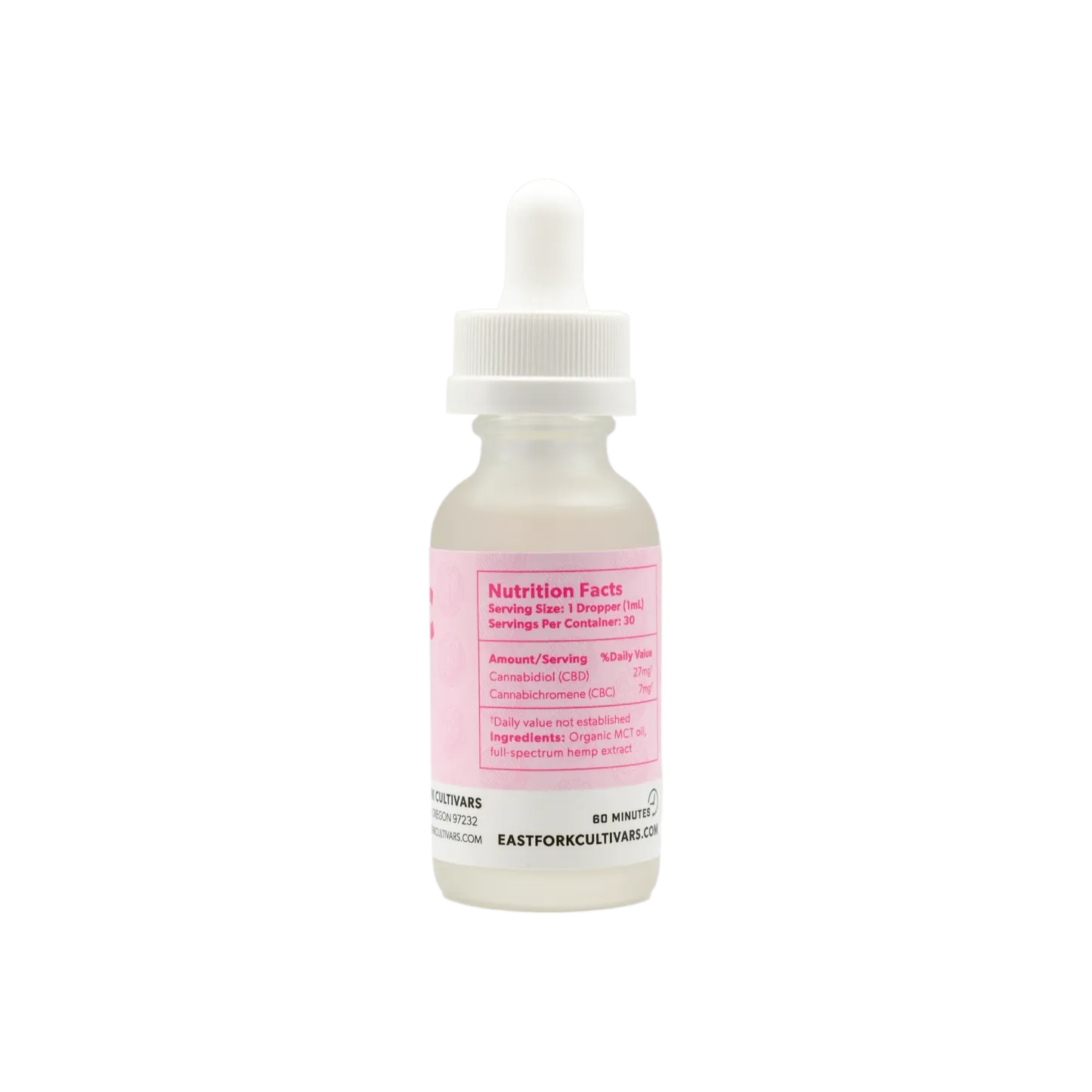 East Fork CBC Tincture • 800MG CBD + 200MG CBC