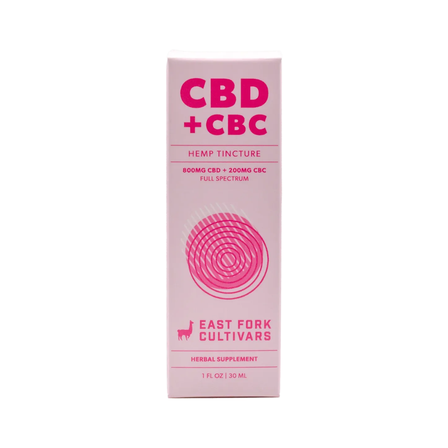 East Fork CBC Tincture • 800MG CBD + 200MG CBC