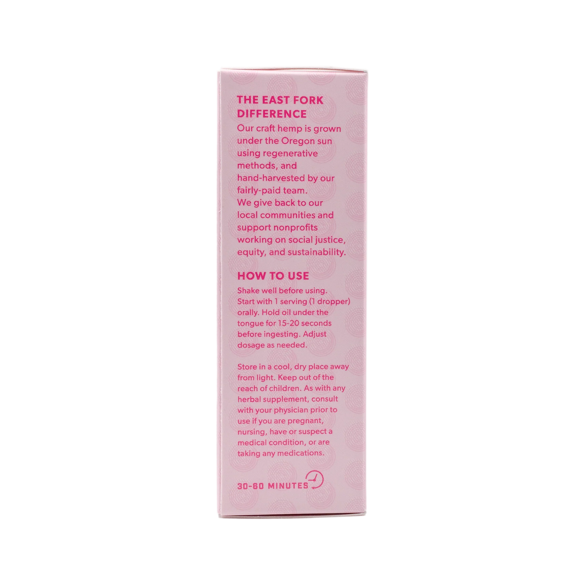 East Fork CBC Tincture • 800MG CBD + 200MG CBC