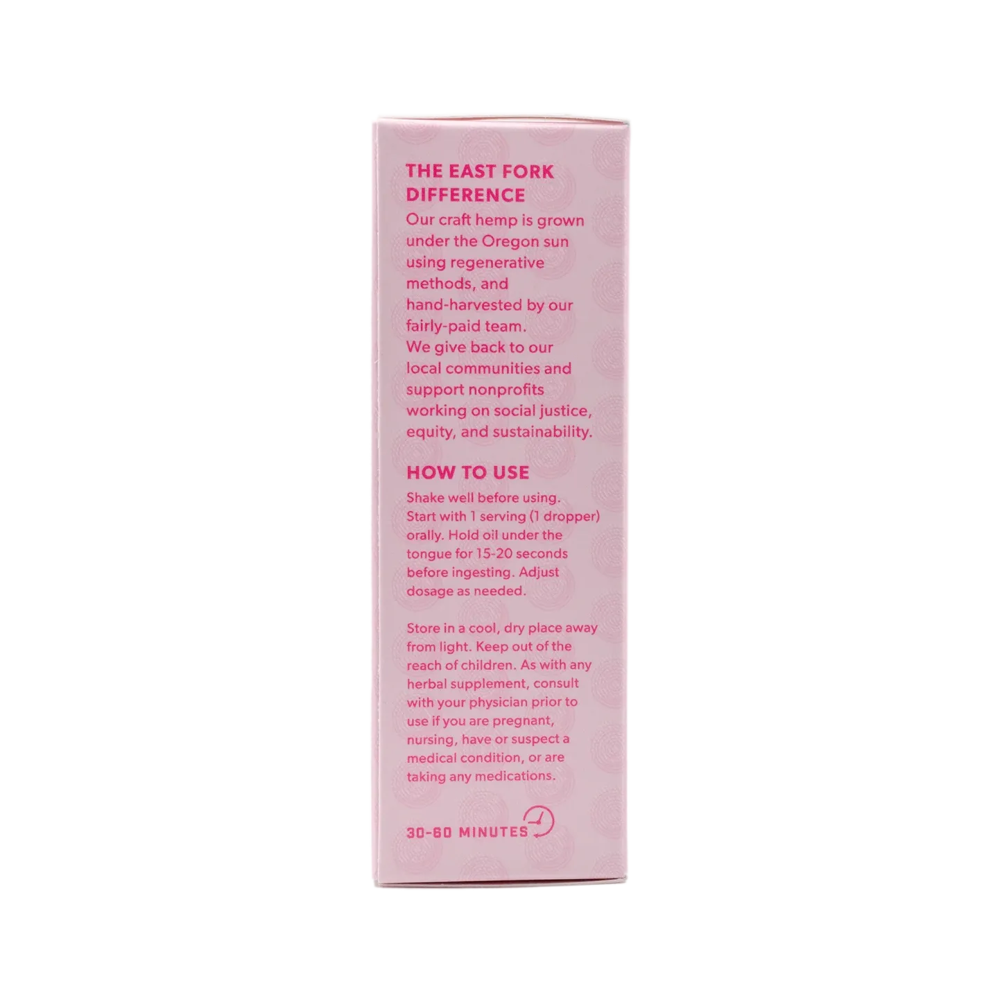 East Fork CBC Tincture • 800MG CBD + 200MG CBC