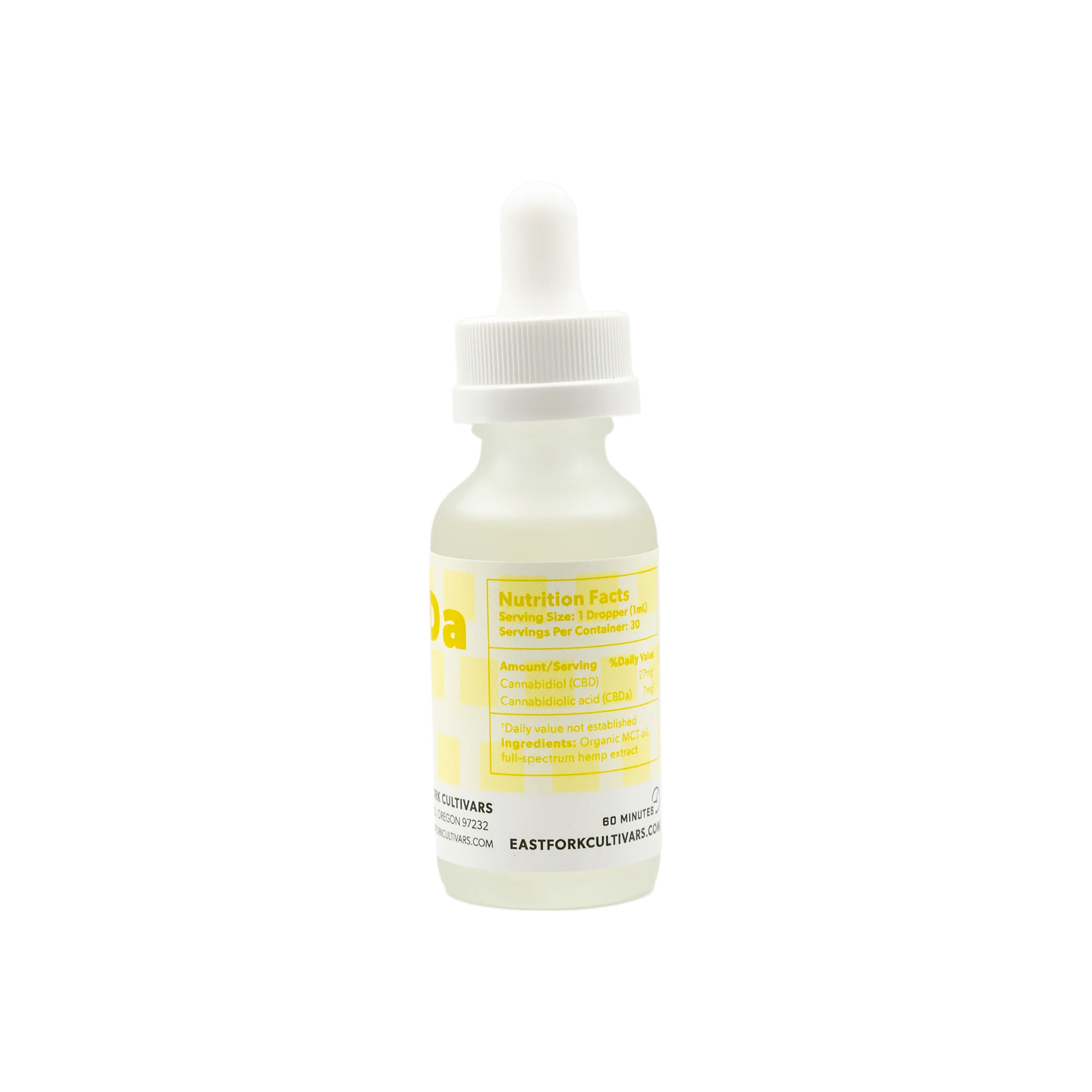 East Fork CBDA Tincture • 800MG CBD + 200MG CBDA