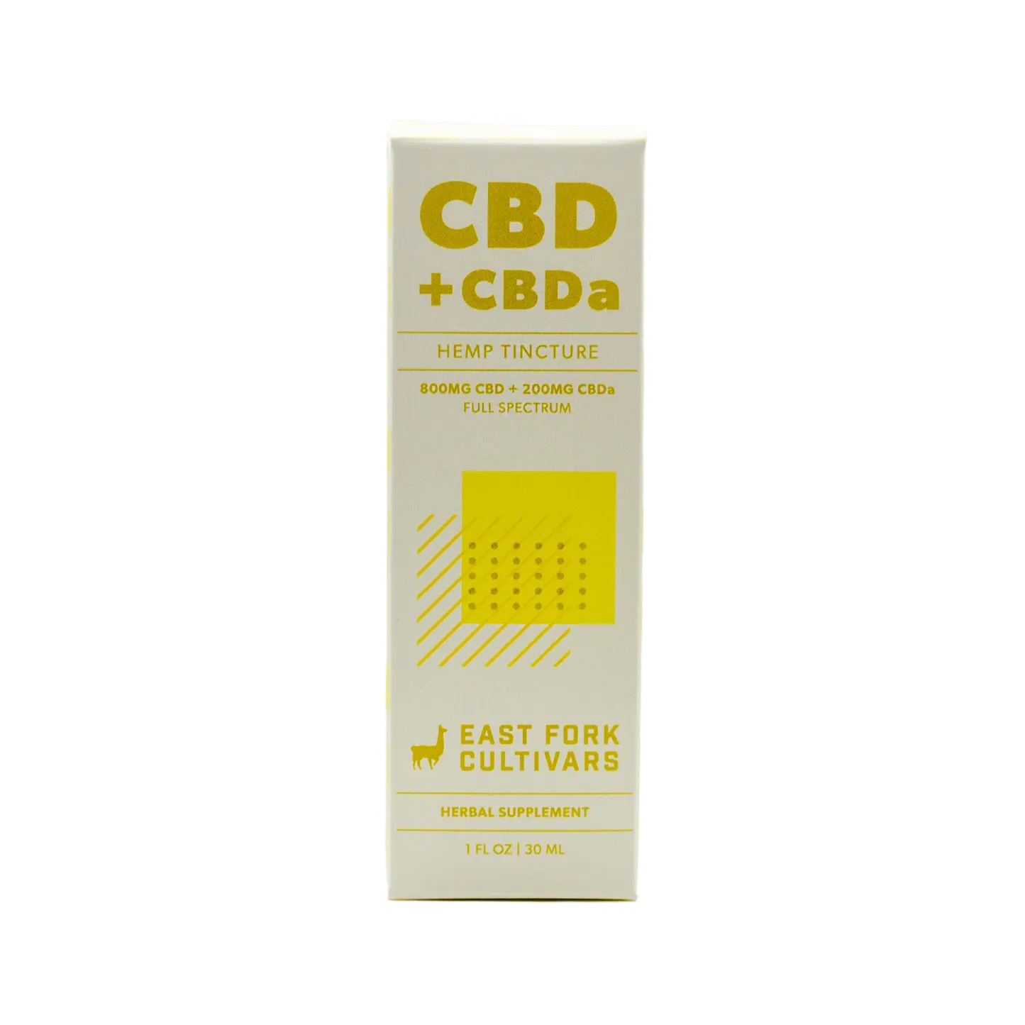 East Fork CBDA Tincture • 800MG CBD + 200MG CBDA