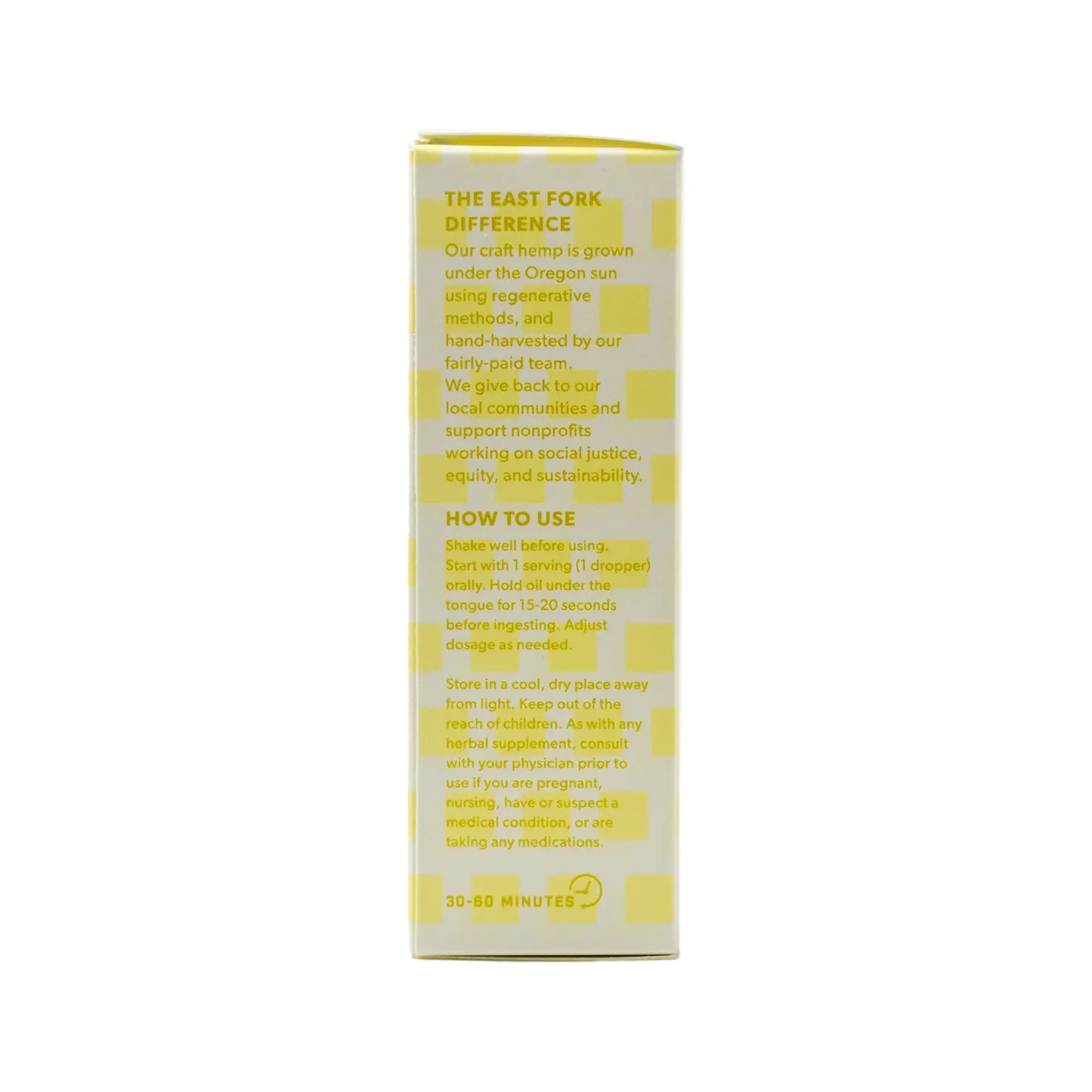 East Fork CBDA Tincture • 800MG CBD + 200MG CBDA