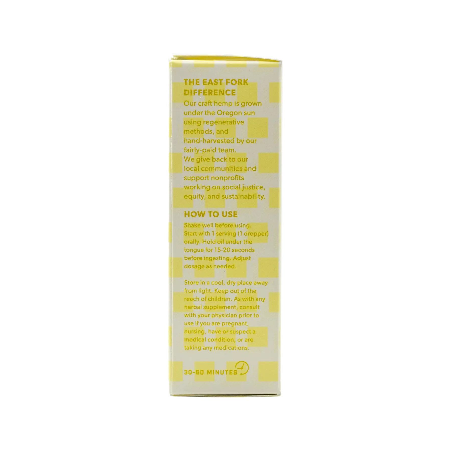 East Fork CBDA Tincture • 800MG CBD + 200MG CBDA