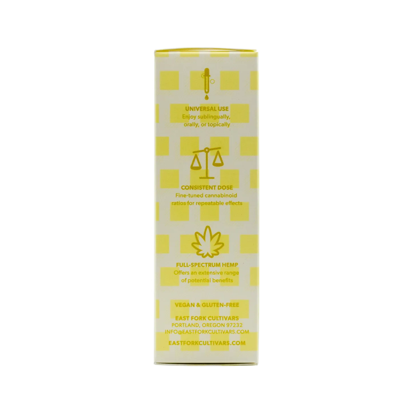 East Fork CBDA Tincture • 800MG CBD + 200MG CBDA