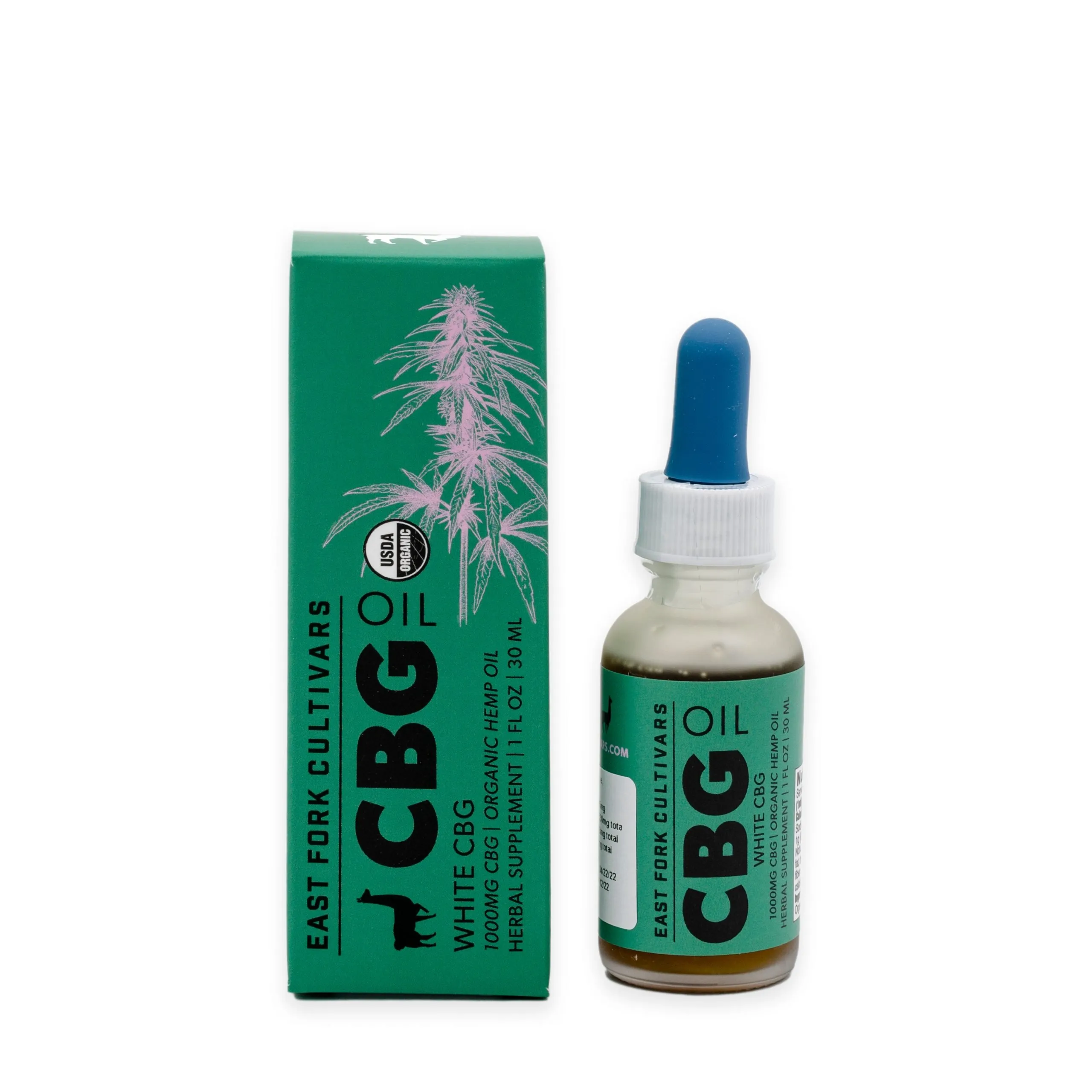 East Fork Organic White CBG Oil