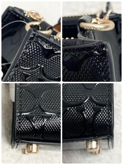 Nina Small Tote Bag Signature Patent leather New Outlet