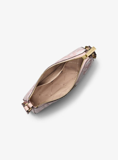 Jet Set Small Sequined Floral Print Crossbody Bag with Case for Apple Airpods Pro®