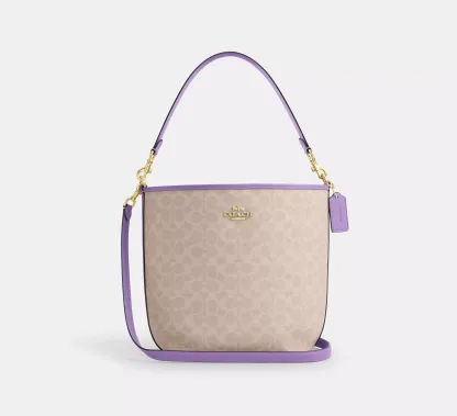 Coathtch City Large Bucket Bag In Signature Canvas