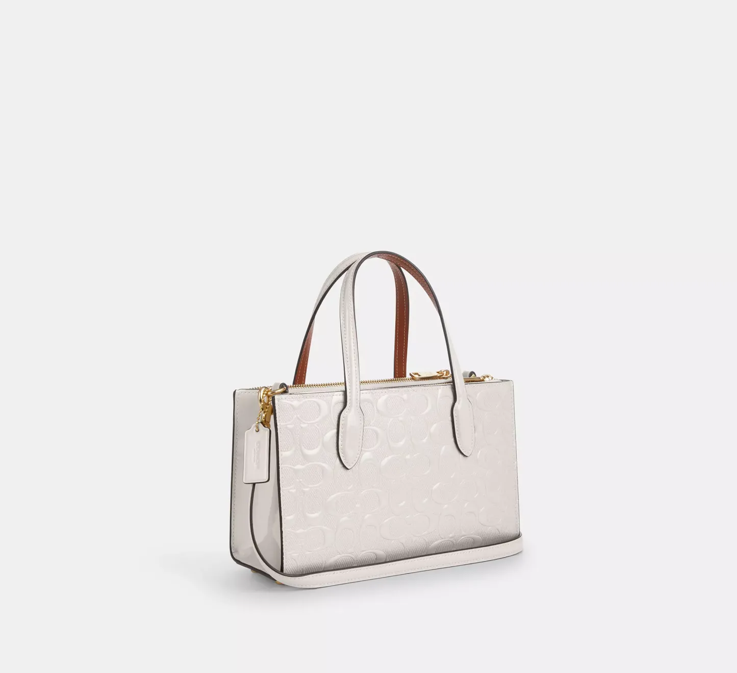 Nina Small Tote Bag Signature Patent leather New Outlet