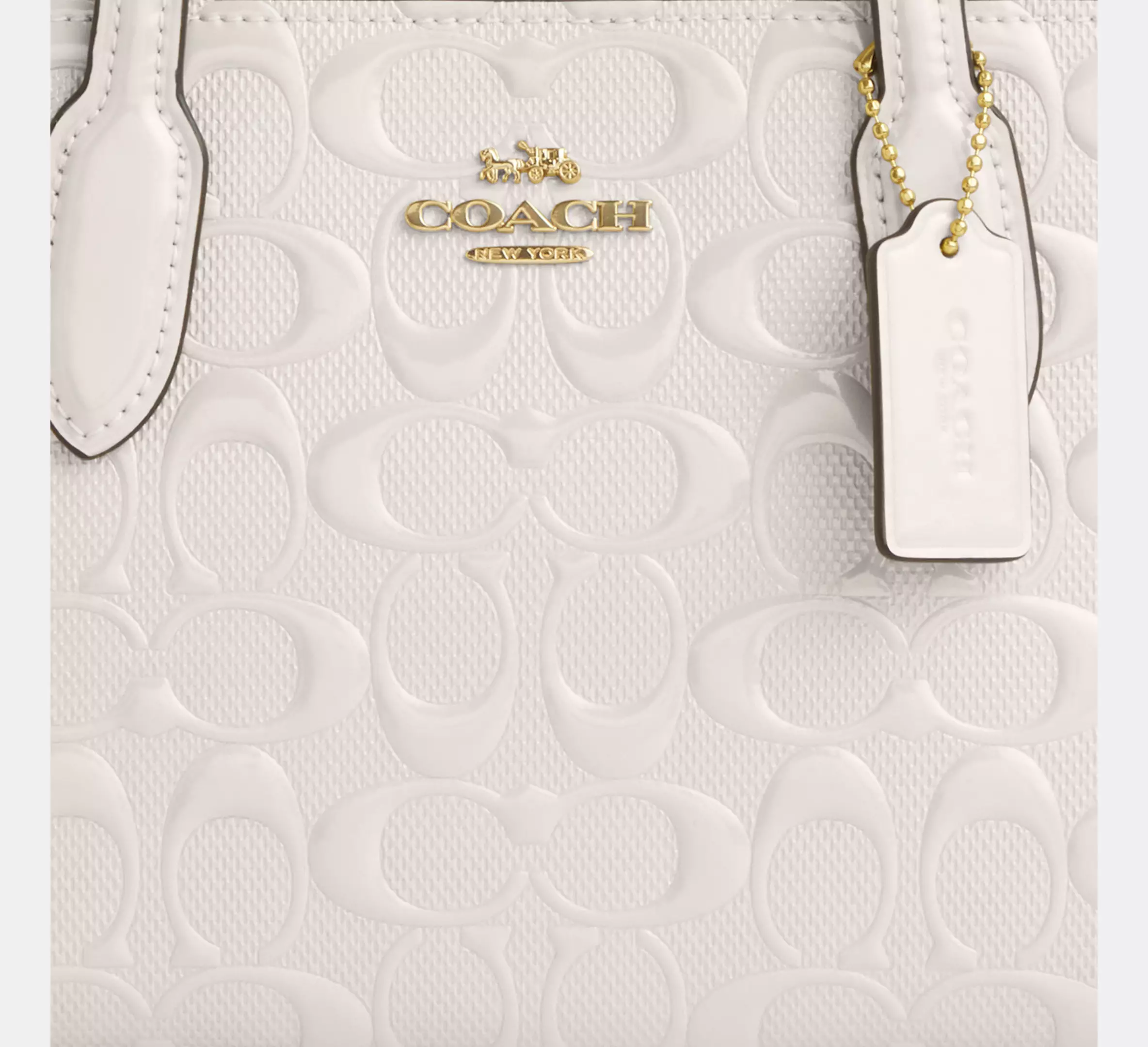 Nina Small Tote Bag Signature Patent leather New Outlet