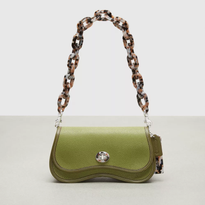 Wavy Dinky Bag With Crossbody Strap