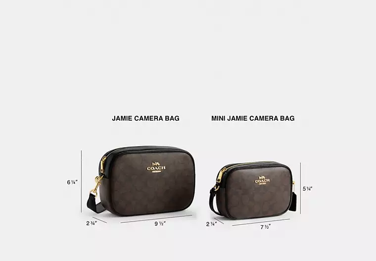 Mini Jamie Camera Bag In Signature Canvas