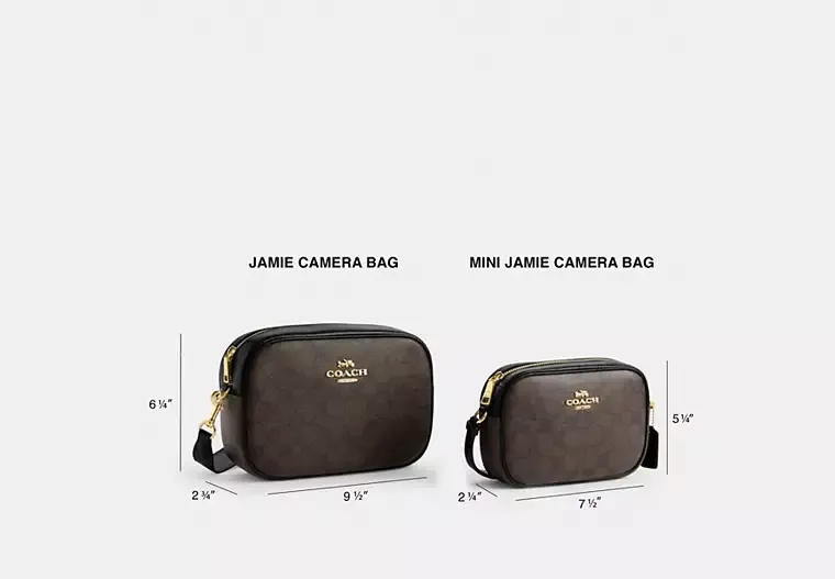 Mini Jamie Camera Bag In Signature Canvas
