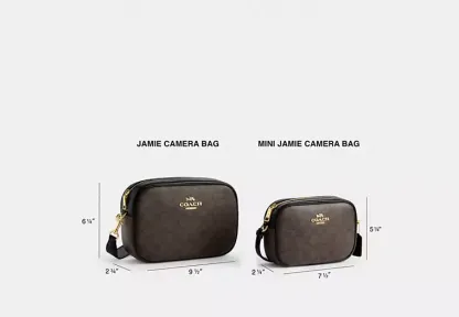 Mini Jamie Camera Bag In Signature Canvas