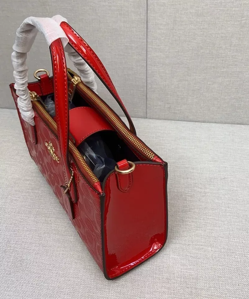 Nina Small Tote Bag Signature Patent leather New Outlet