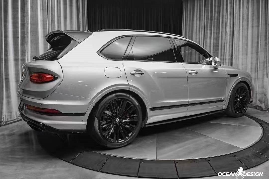 2021-2025 Bentley Bentayga V8 S Dry Carbon Side Skirts High-End Upgrade