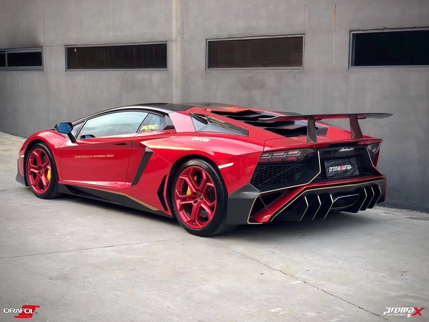 Lamborghini LP700 to LP750-4 SV Dry Carbon Fiber Conversion Body Kit