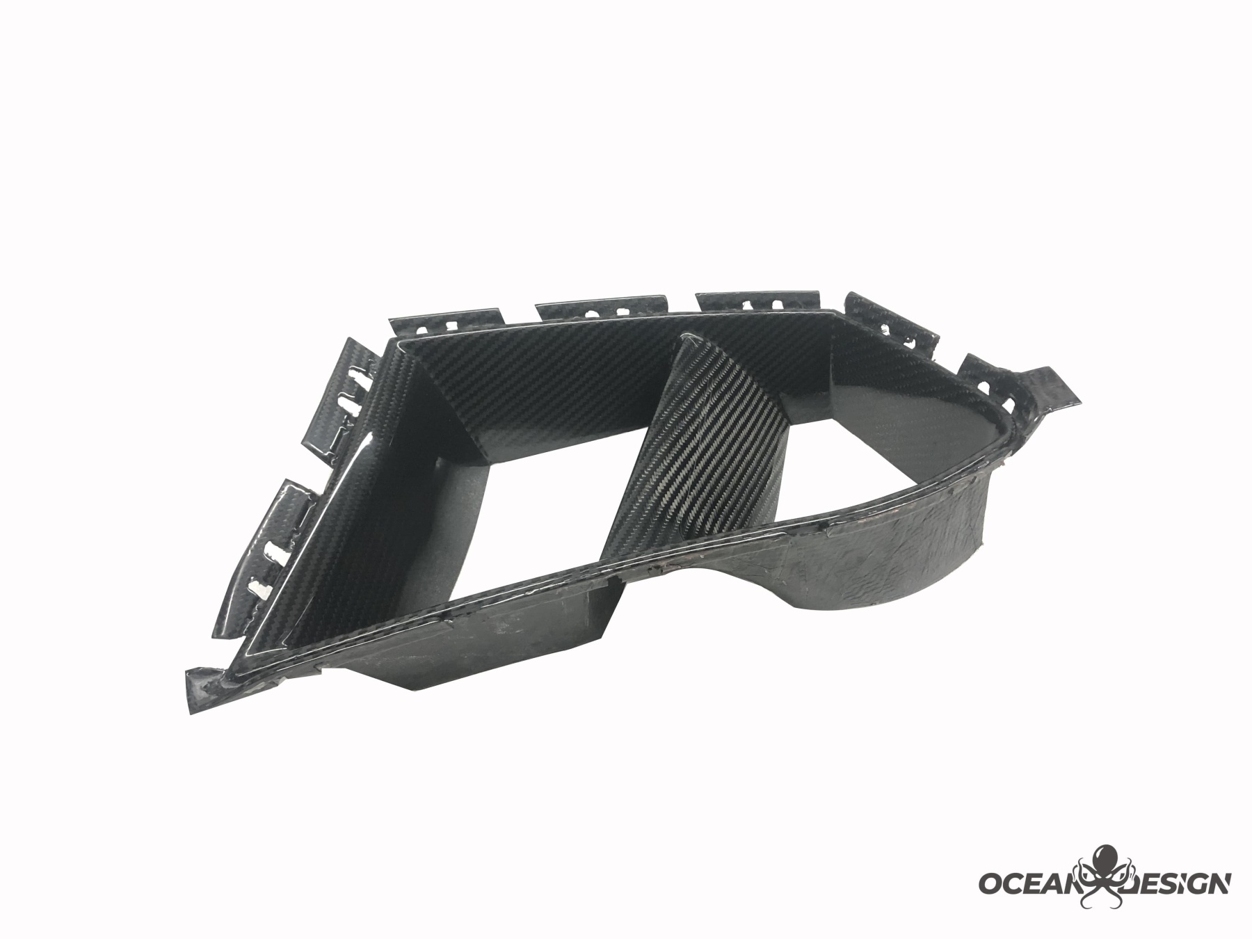 2021-2025 BMW M3 G80 / M4 G82 MP Style Front Bumper Air Intake Inserts - Dry Carbon Fiber