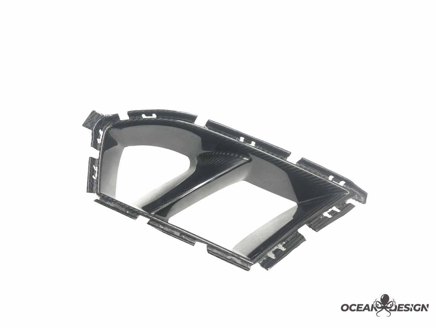 2021-2025 BMW M3 G80 / M4 G82 MP Style Front Bumper Air Intake Inserts - Dry Carbon Fiber
