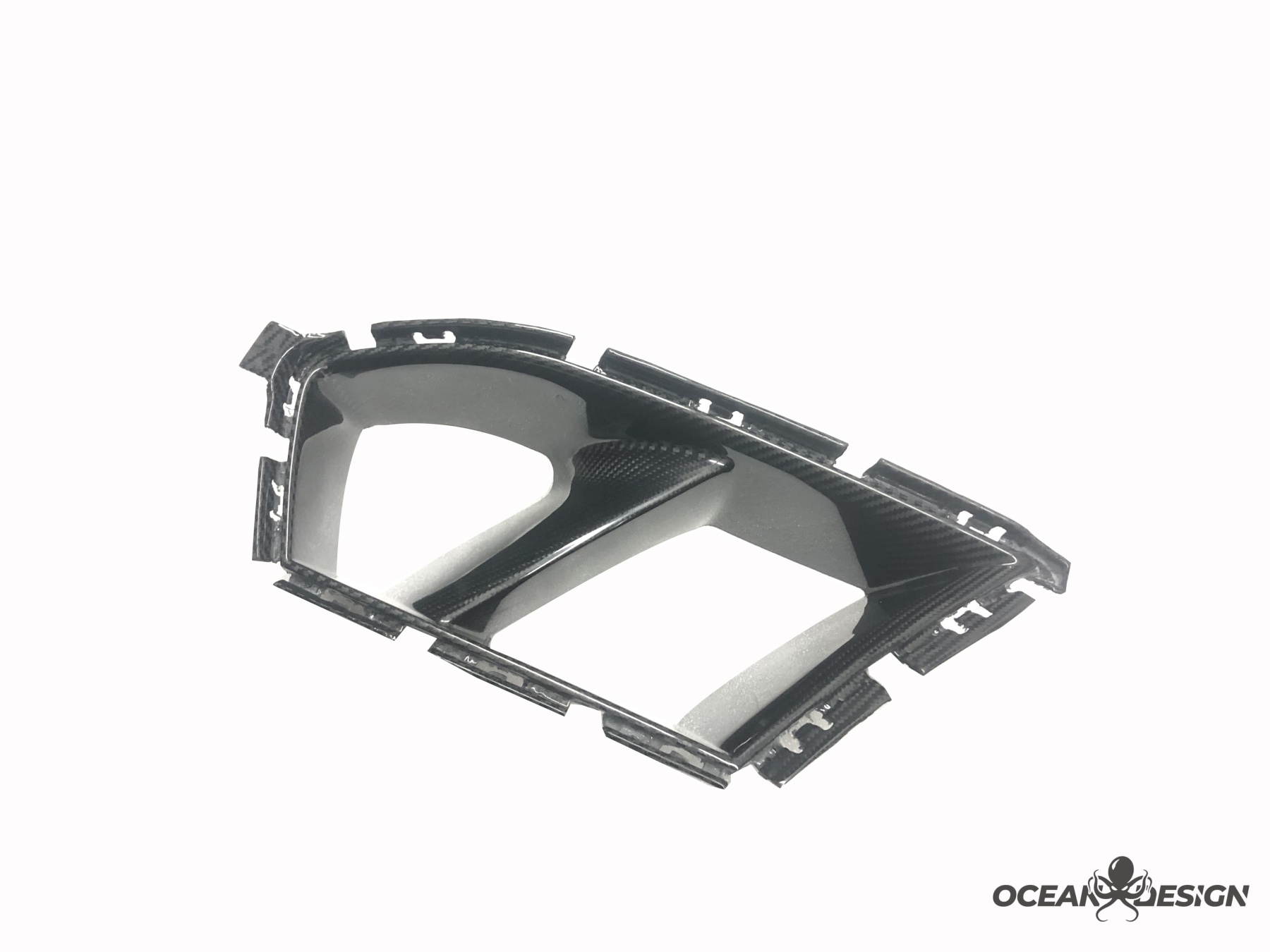 2021-2025 BMW M3 G80 / M4 G82 MP Style Front Bumper Air Intake Inserts - Dry Carbon Fiber