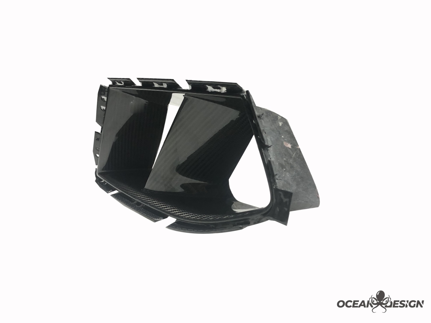 2021-2025 BMW M3 G80 / M4 G82 MP Style Front Bumper Air Intake Inserts - Dry Carbon Fiber