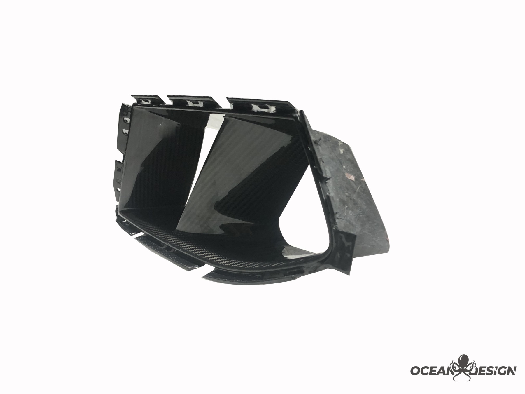 2021-2025 BMW M3 G80 / M4 G82 MP Style Front Bumper Air Intake Inserts - Dry Carbon Fiber