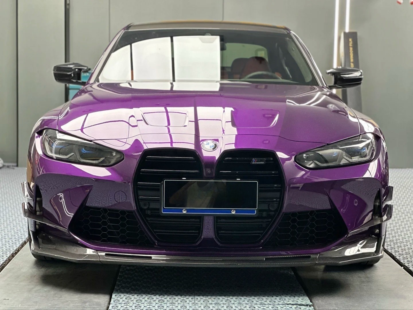 2021–2025 BMW M3 (G80) / M4 (G82) AC Style GT Canards – Dry Carbon Fiber