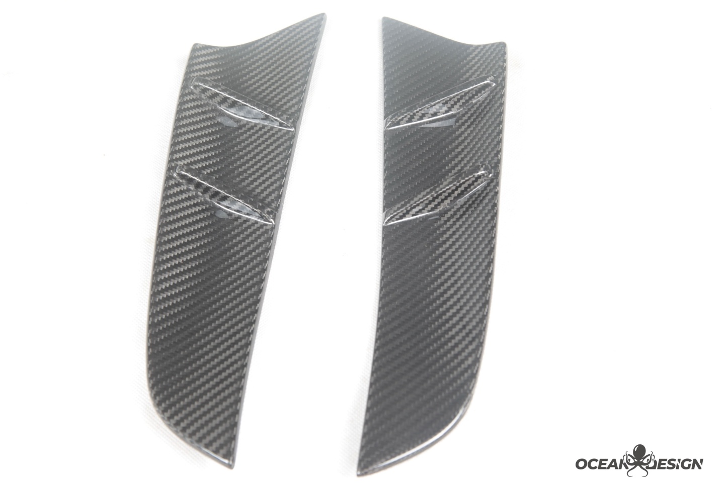 2021–2025 BMW M3 (G80) / M4 (G82) CSL Style Front Fender Trim – Dry Carbon Fiber