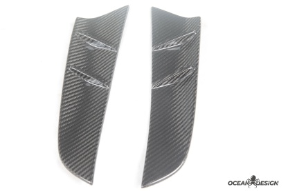 2021–2025 BMW M3 (G80) / M4 (G82) CSL Style Front Fender Trim – Dry Carbon Fiber