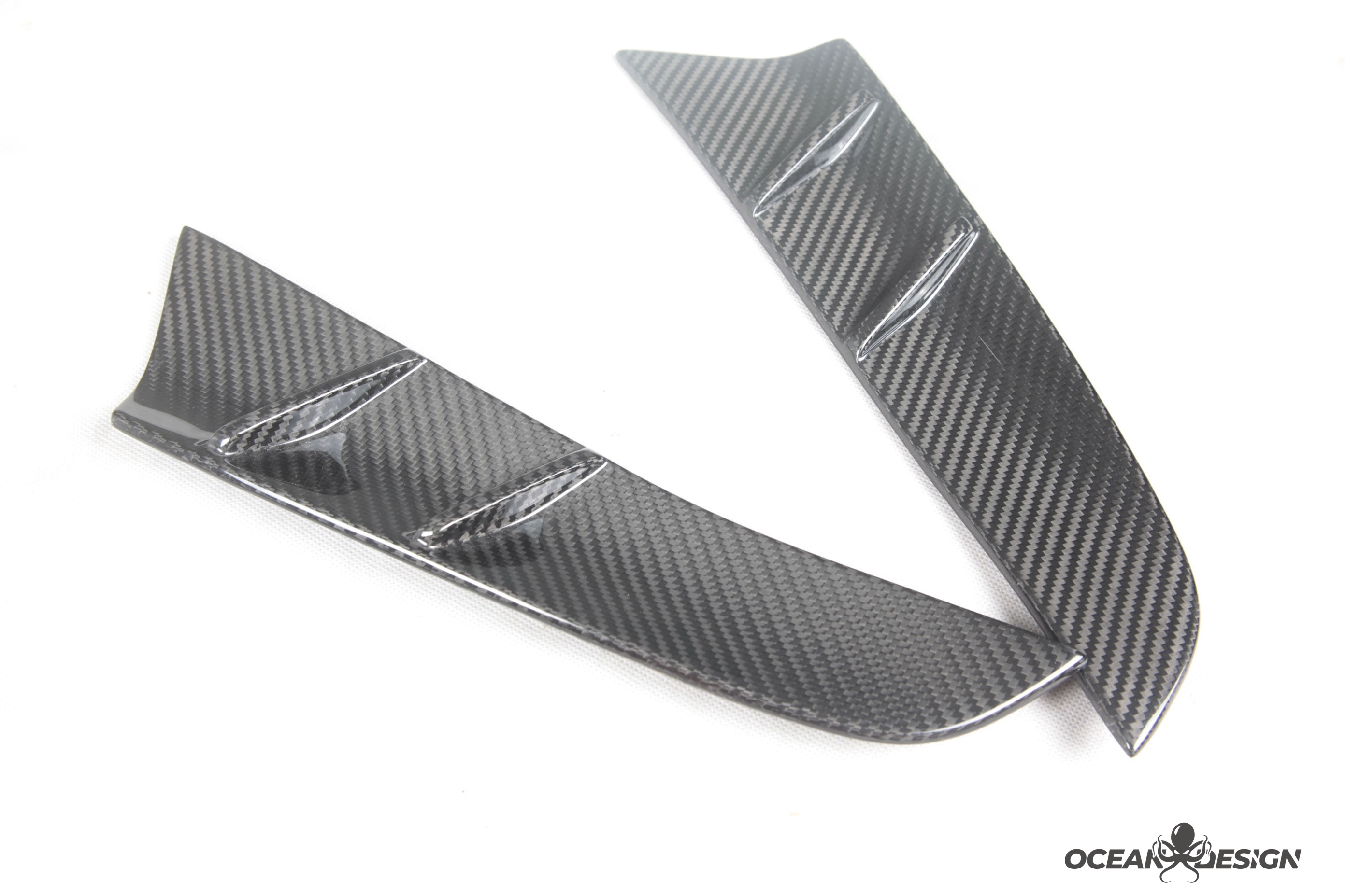 2021–2025 BMW M3 (G80) / M4 (G82) CSL Style Front Fender Trim – Dry Carbon Fiber