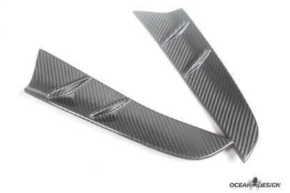 2021–2025 BMW M3 (G80) / M4 (G82) CSL Style Front Fender Trim – Dry Carbon Fiber