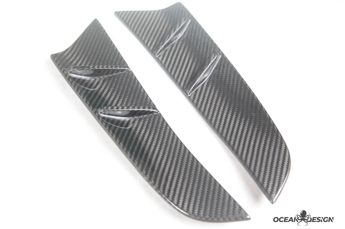 2021–2025 BMW M3 (G80) / M4 (G82) CSL Style Front Fender Trim – Dry Carbon Fiber