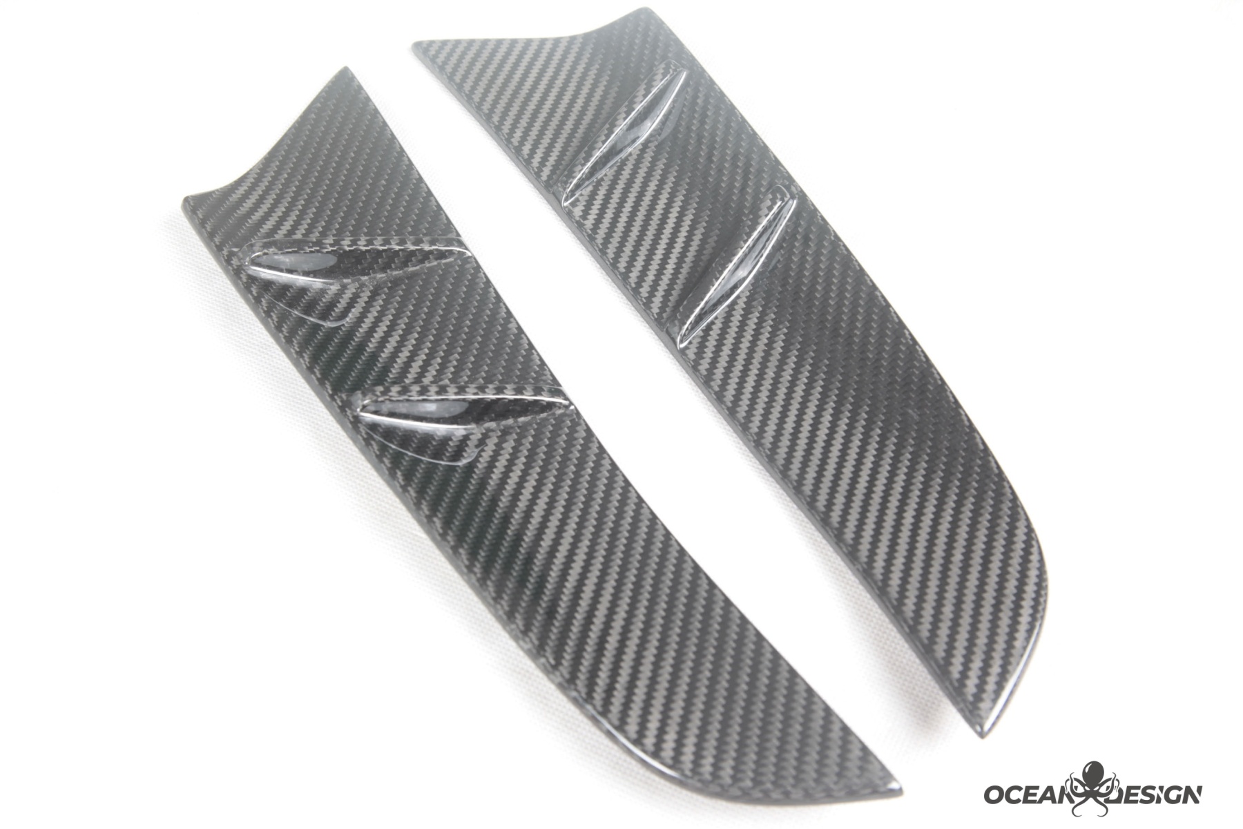 2021–2025 BMW M3 (G80) / M4 (G82) CSL Style Front Fender Trim – Dry Carbon Fiber