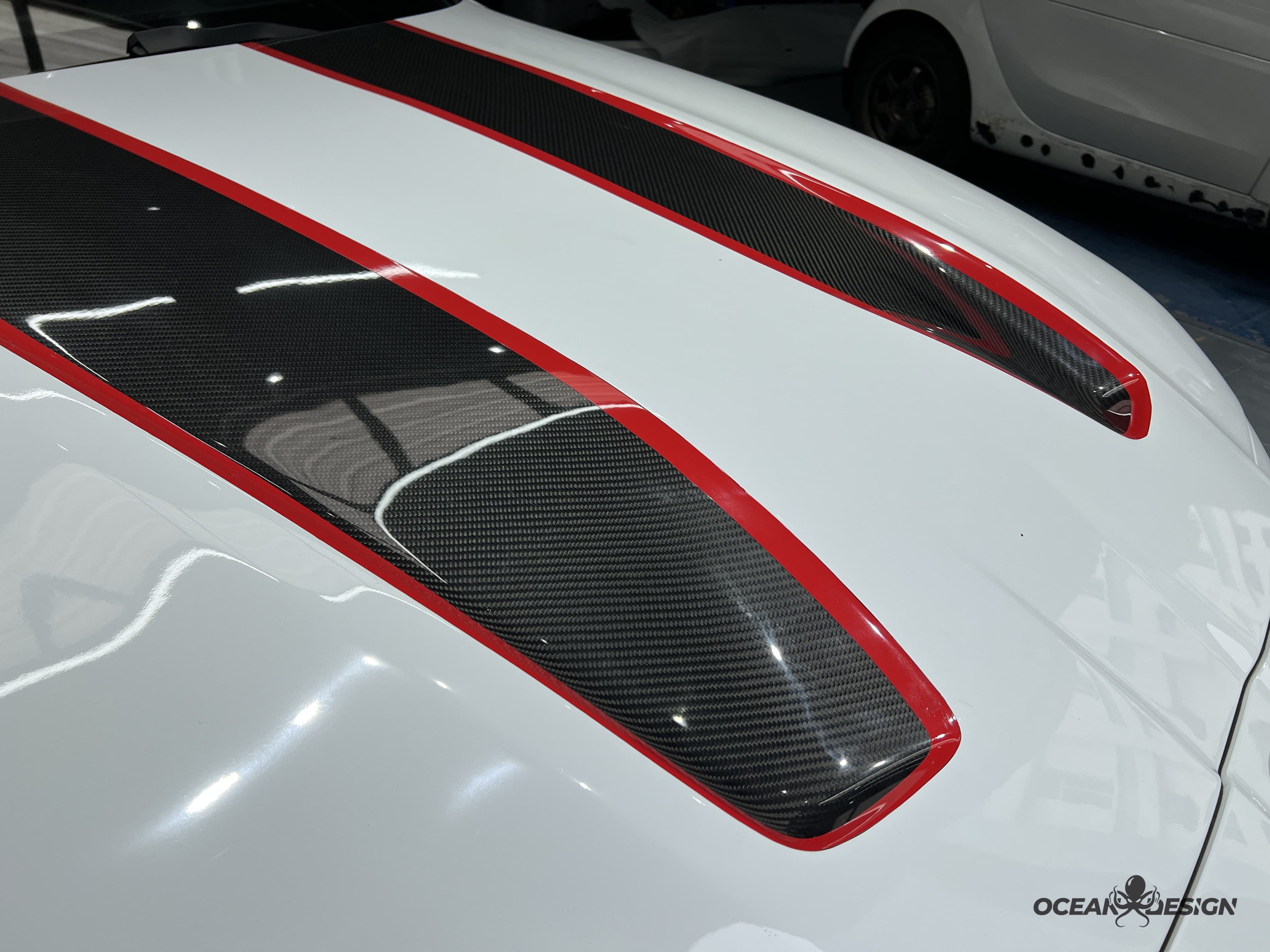 2021–2025 BMW M3 (G80) / M4 (G82) CSL Style Hood Bonnet – Dry Carbon Fiber