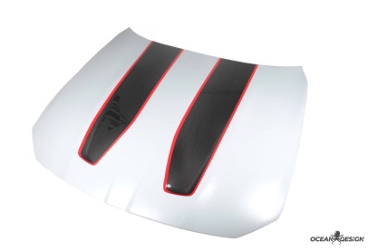 2021–2025 BMW M3 (G80) / M4 (G82) CSL Style Hood Bonnet – Dry Carbon Fiber