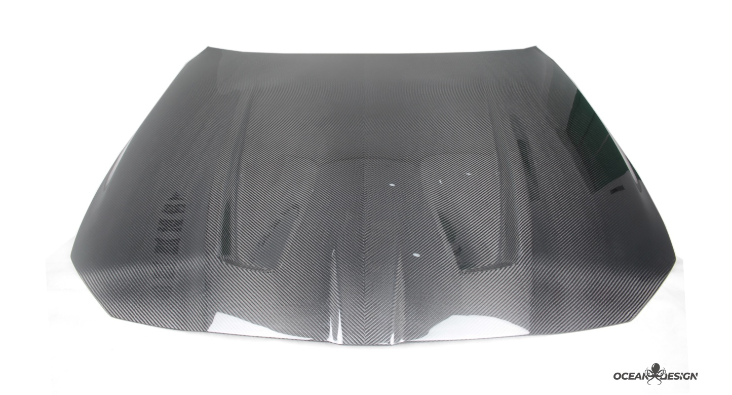 2021–2025 BMW M3 (G80) / M4 (G82) CSL Style Hood Bonnet – Dry Carbon Fiber