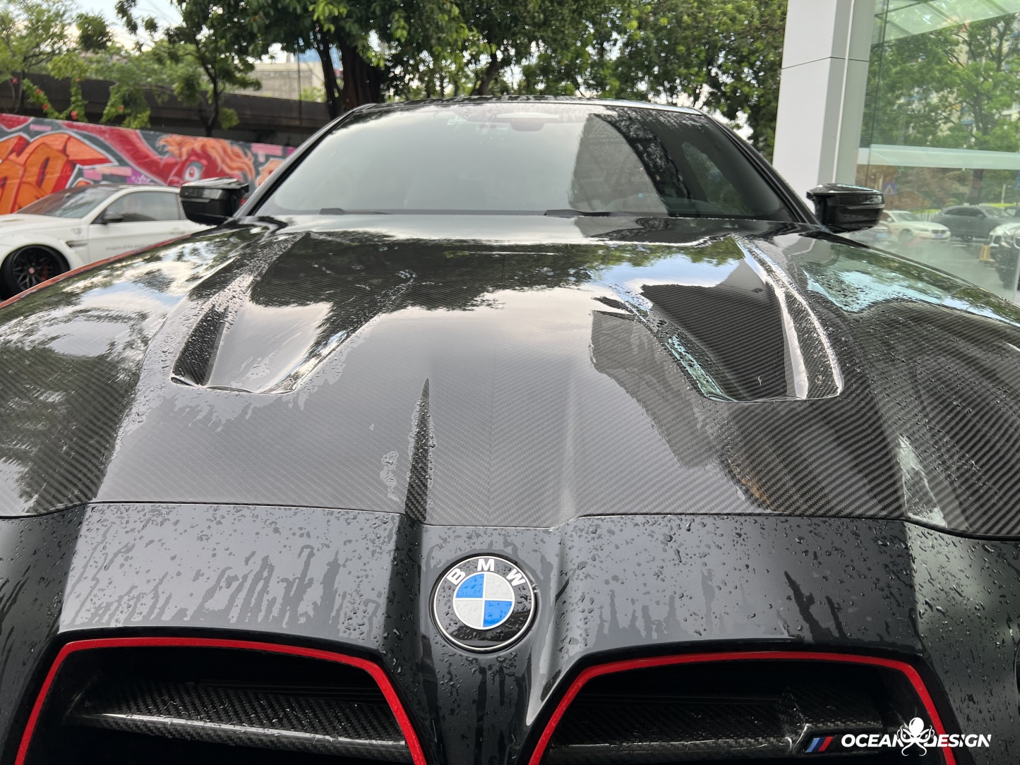 2021–2025 BMW M3 (G80) / M4 (G82) CSL Style Hood Bonnet – Dry Carbon Fiber