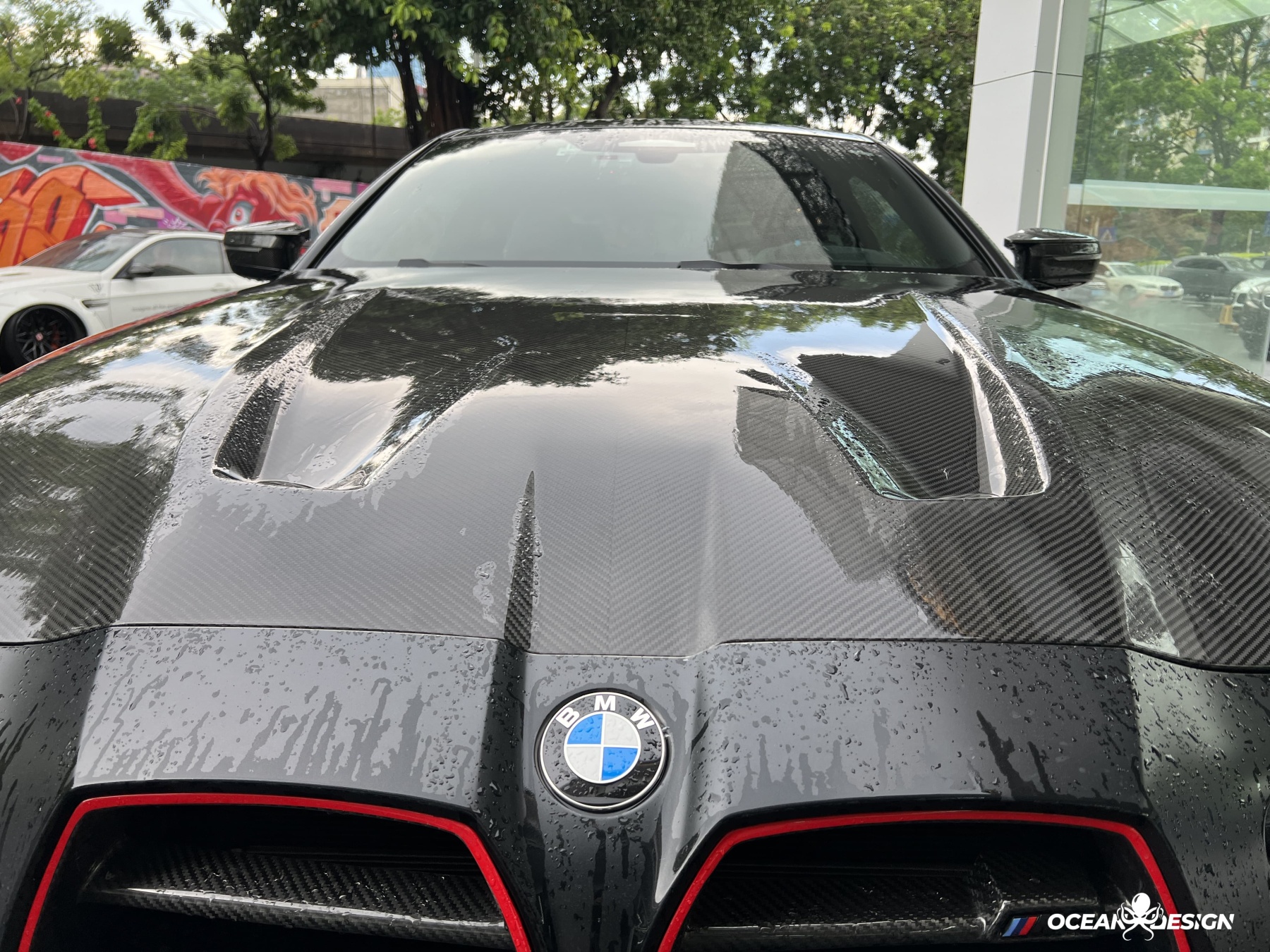 2021–2025 BMW M3 (G80) / M4 (G82) CSL Style Hood Bonnet – Dry Carbon Fiber