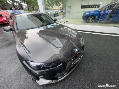 2021–2025 BMW M3 (G80) / M4 (G82) CSL Style Hood Bonnet – Dry Carbon Fiber