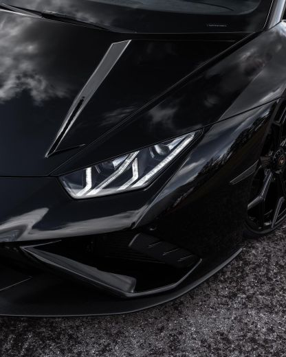 Lamborghini Huracan EVO RWD Front Bumper Protector Dry Carbon Fiber N Series Bodykit