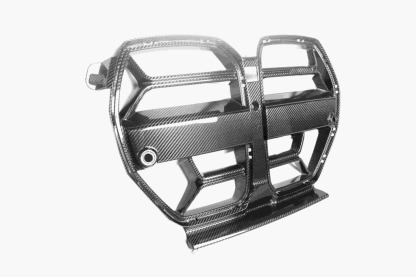 BMW M3 (G80) / M4 (G82) V-Style Dry Carbon Front Grille – 3K Matte Finish