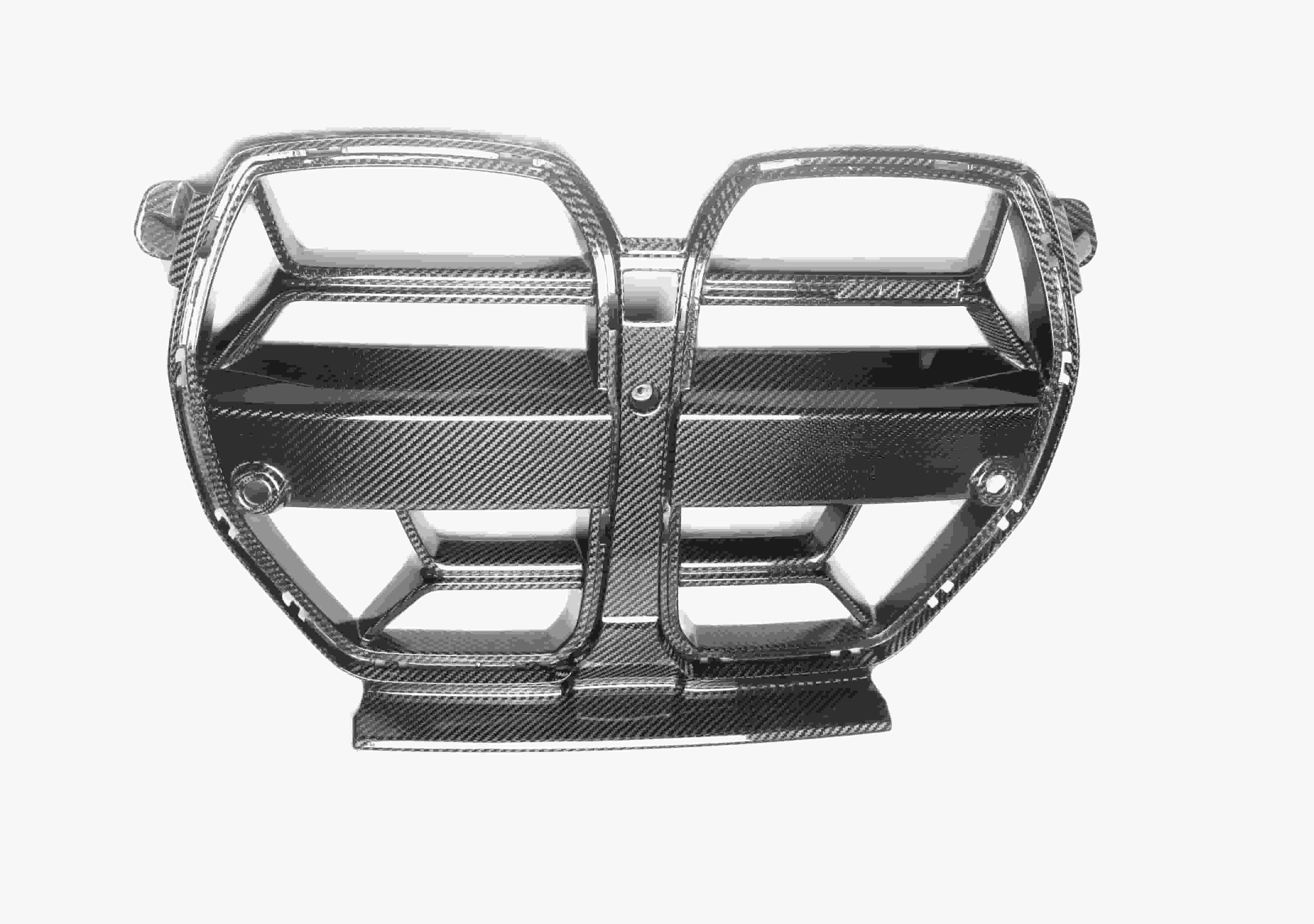 BMW M3 (G80) / M4 (G82) V-Style Dry Carbon Front Grille – 3K Matte Finish
