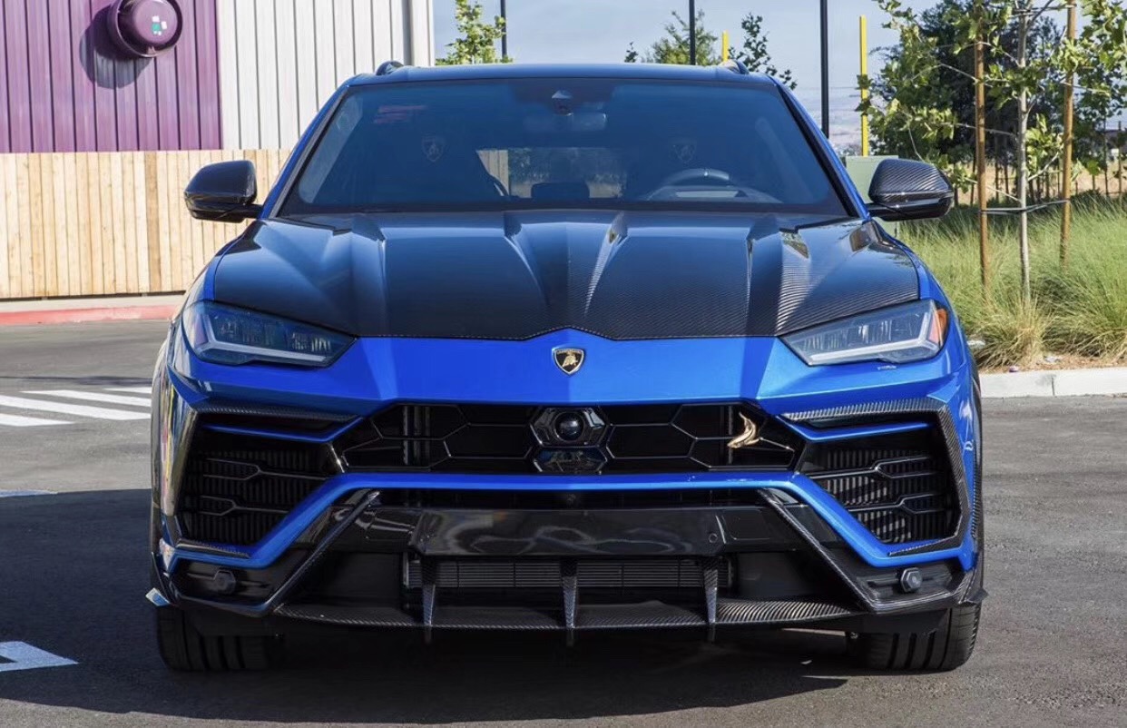 Lamborghini URUS Up-Splitter Dry Carbon Fiber TC Series Bodykit