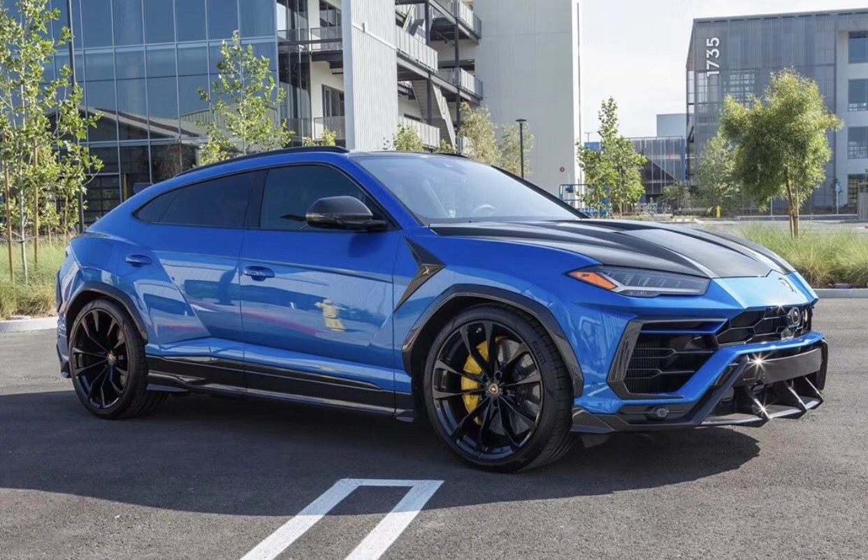 Lamborghini URUS Wing Mirrors Housing Dry Carbon Fiber TC Series Bodykit