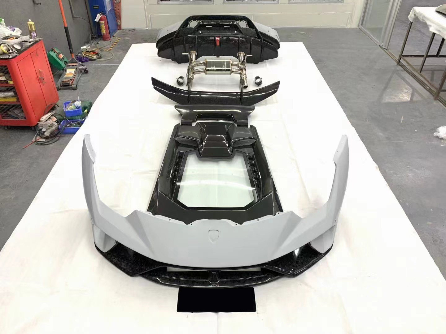 Lamborghini Huracán 580/610/EVO to Performante Upgrade Kit - Dry Carbon Fiber