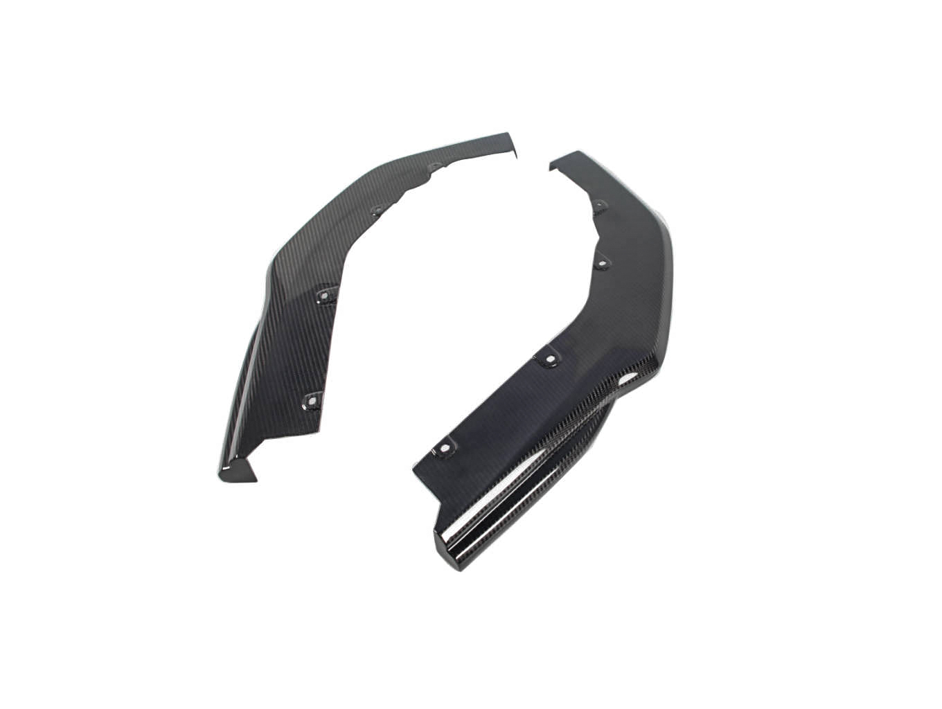 2021–2025 BMW M3 (G80) / M4 (G82) MT Style Dry Carbon Rear Diffuser Protectors