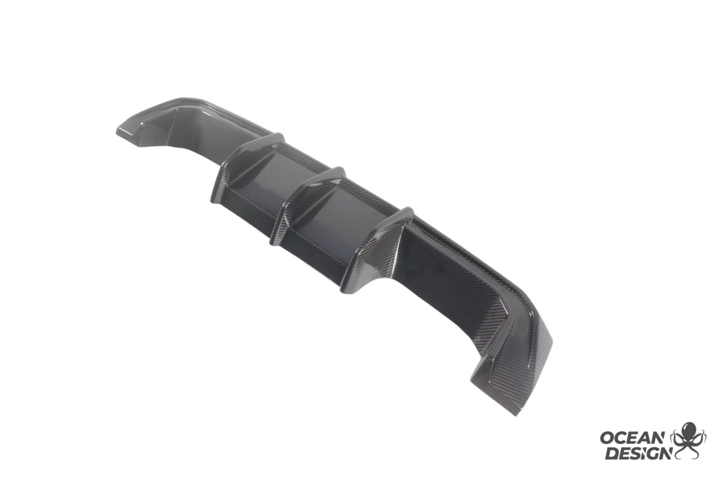 2021–2025 BMW M3 (G80) / M4 (G82) MT Style Dry Carbon Rear Diffuser – 3K Matte Finish